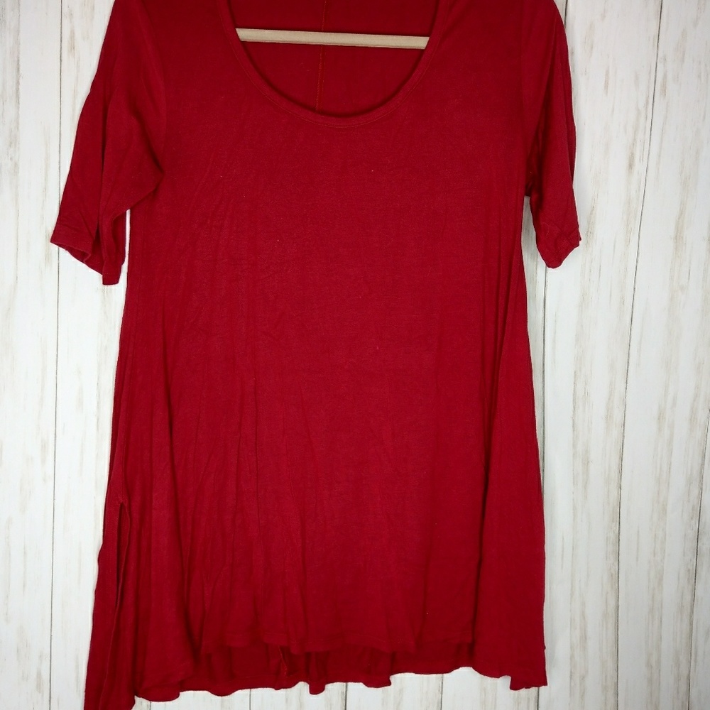 Small red tunic